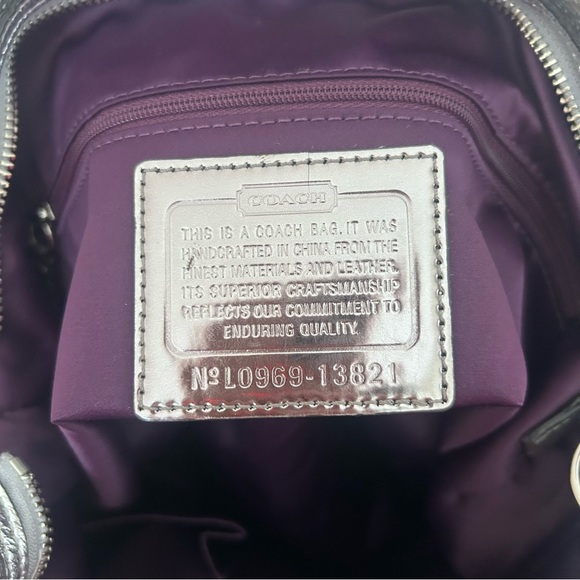 Silver Coach Sequin Spotlight Tote - Picture 6 of 6